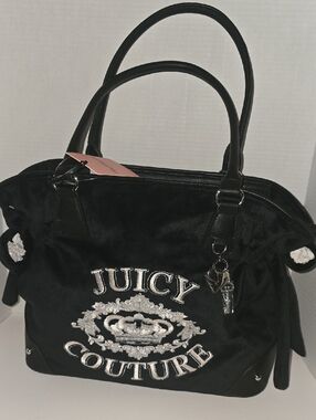Juicy Couture Black Falling  For Juicy Tote